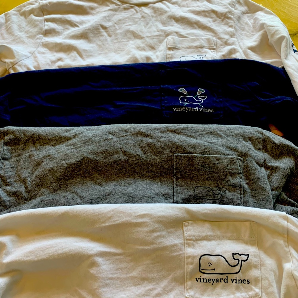 Vineyard Vines long Sleeve T Shirt Bundle!